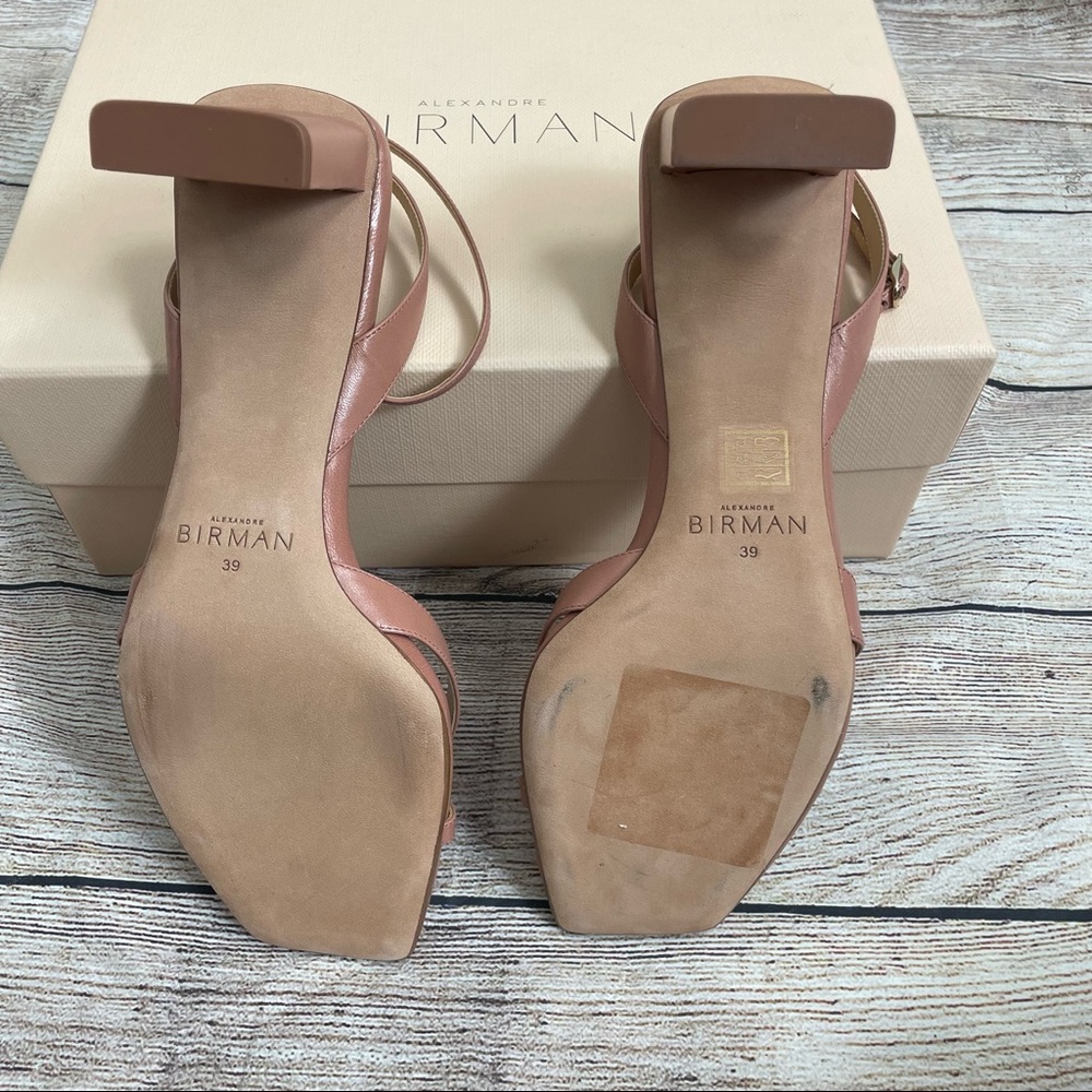 NIB Alexandre Birman Antique Nelly Square Toe Sandals - Picture 6 of 10